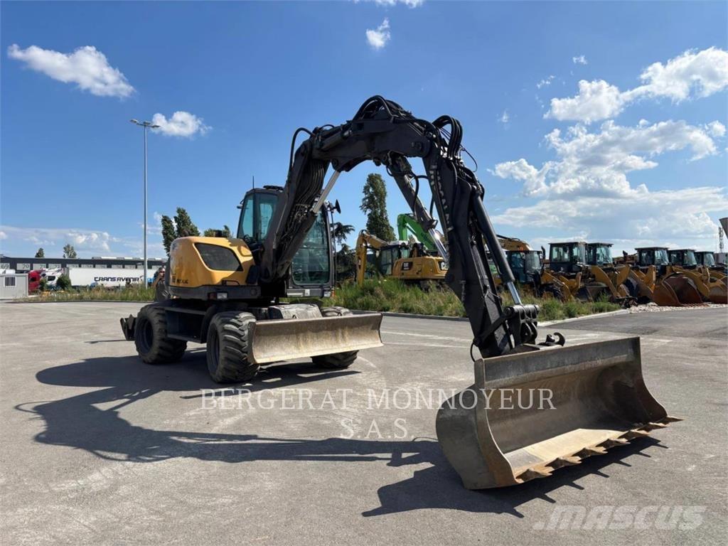 Mecalac 714MW Gravemaskiner på hjul