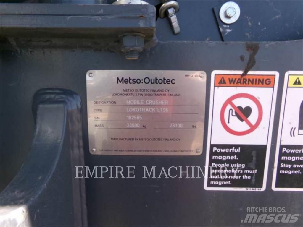 Metso LT96 Mobile knusere