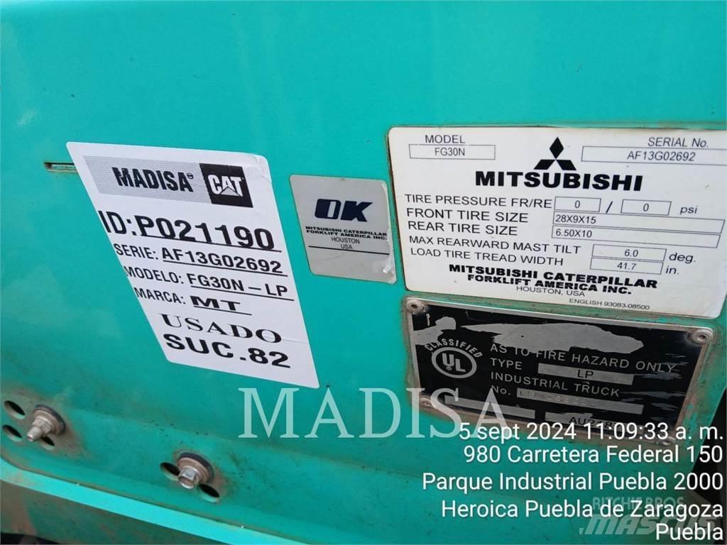 Mitsubishi FG30N-LP Gaffeltrucks - andre