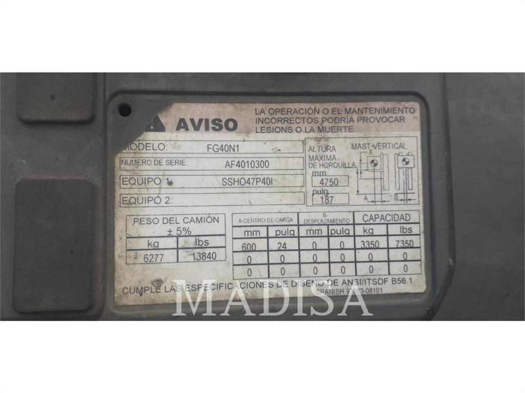 Mitsubishi FG40N Gaffeltrucks - andre
