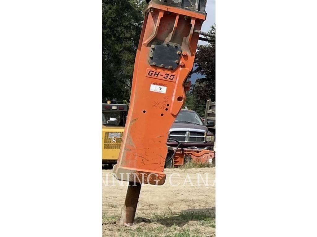 NPK INC. GH30 Hydraulik / Trykluft hammere