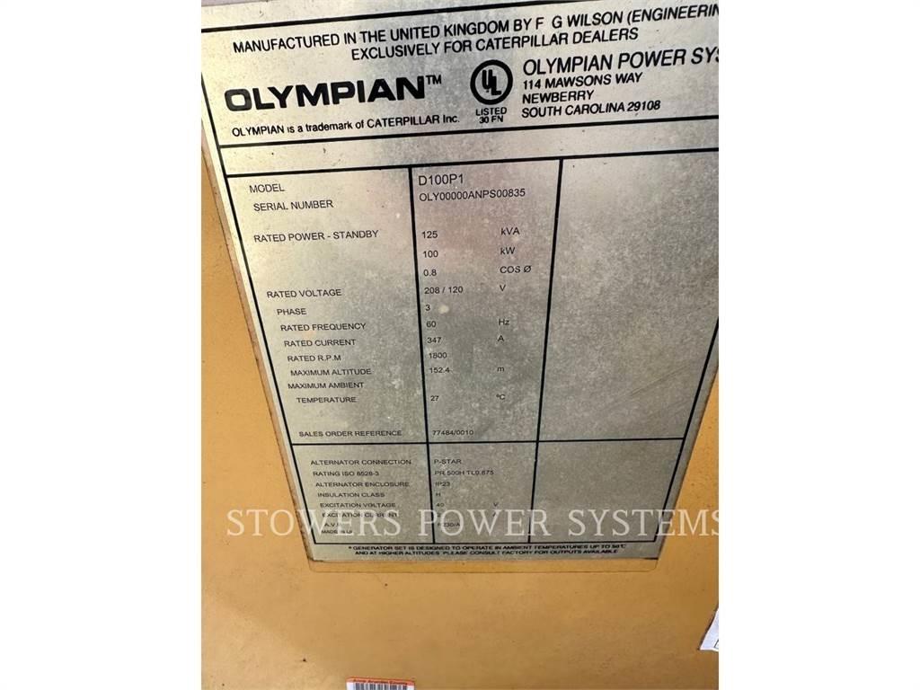 Olympian D100P1 Dieselgeneratorer