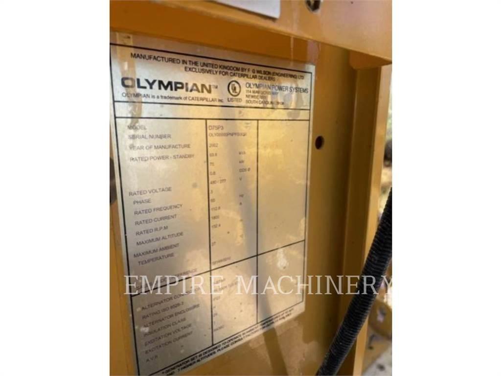 Olympian D75P3 Dieselgeneratorer
