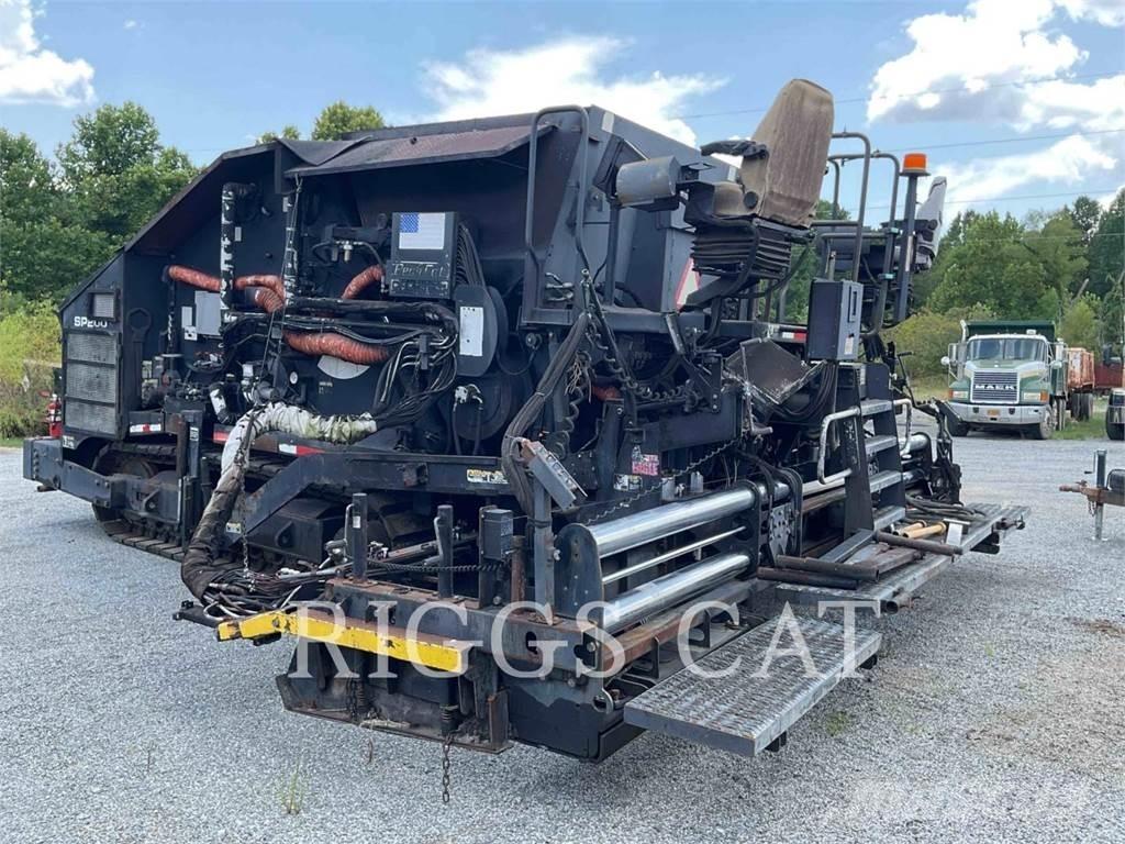 Roadtec SP200 Asfaltudlæggere