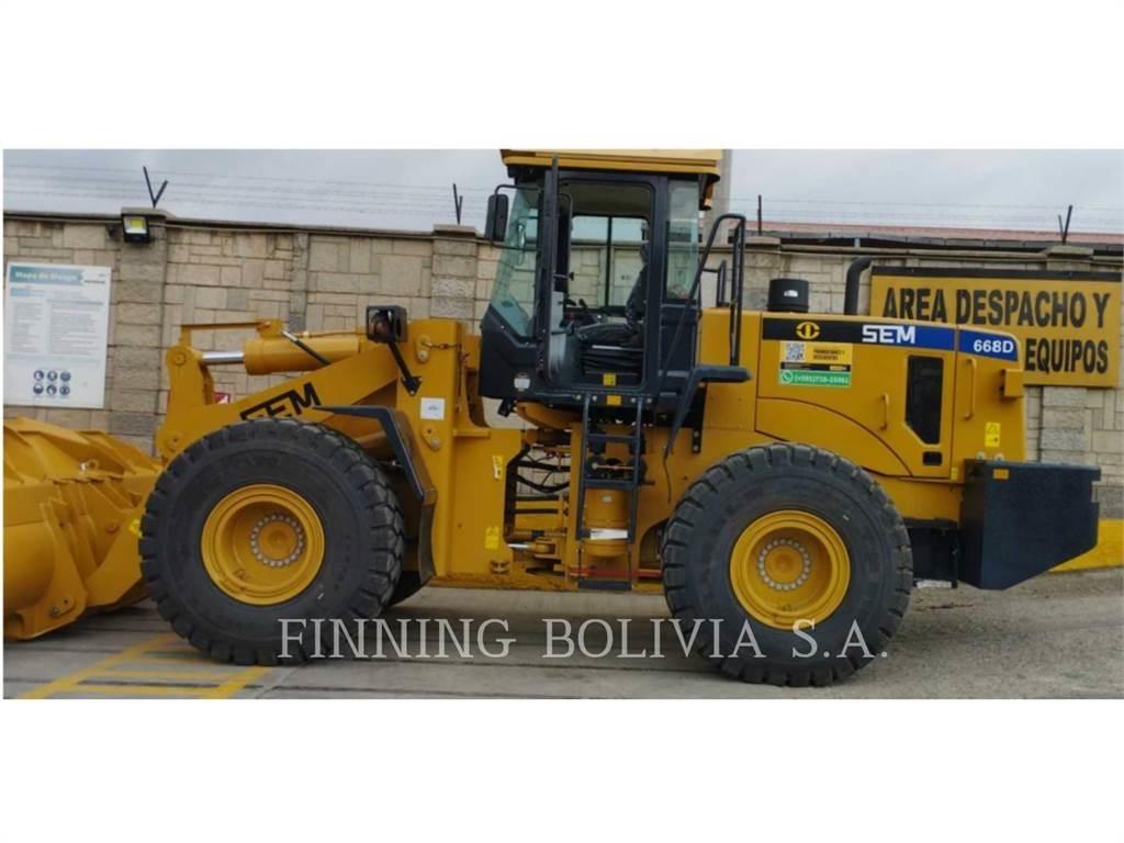 SEM MACHINERY SEM668D Læssemaskiner på hjul