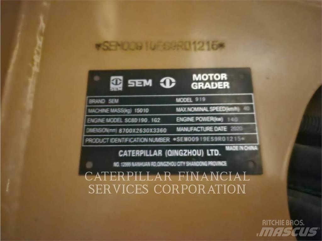 SEM MACHINERY SEM919 Vejhøvle / Gradere