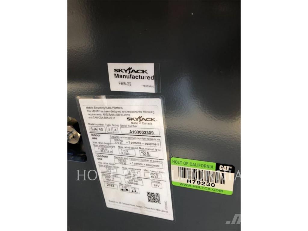 Skyjack SCISSOR40E Saxlifte