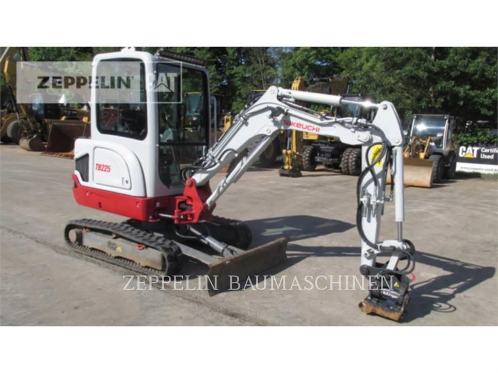Takeuchi TB225 Gravemaskiner på larvebånd