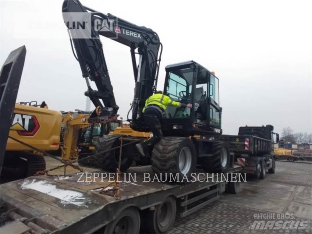 Terex TW110 Gravemaskiner på hjul
