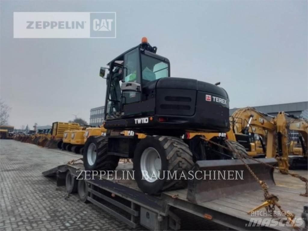 Terex TW110 Gravemaskiner på hjul