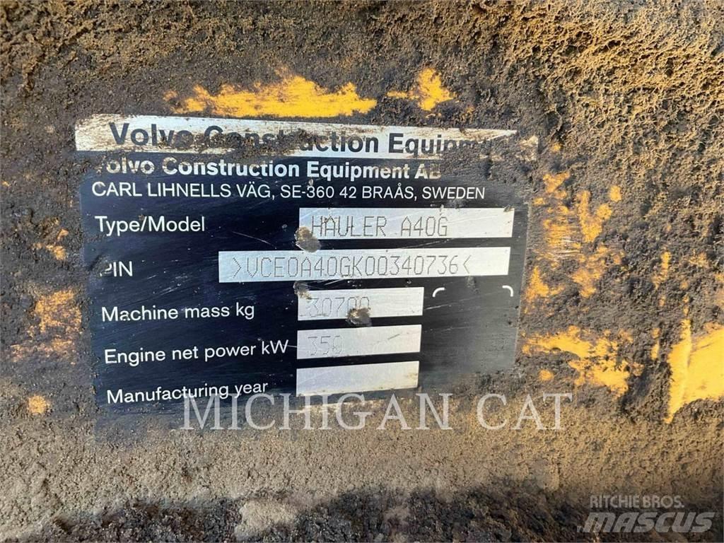 Volvo A40G Terrængående lastbiler
