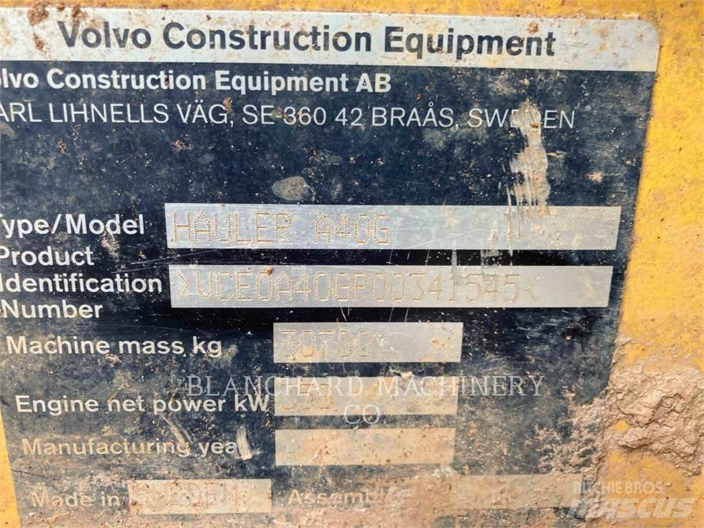 Volvo A40G Terrængående lastbiler