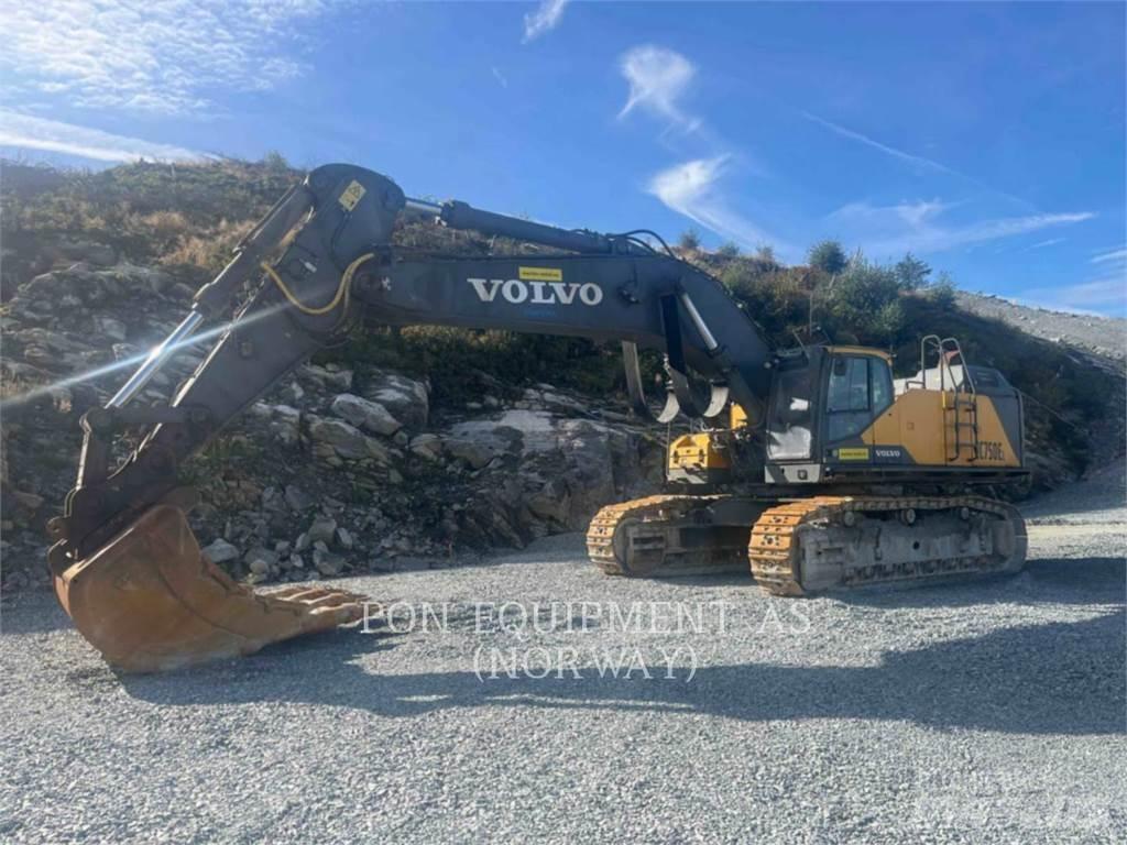 Volvo EC750 Gravemaskiner på larvebånd
