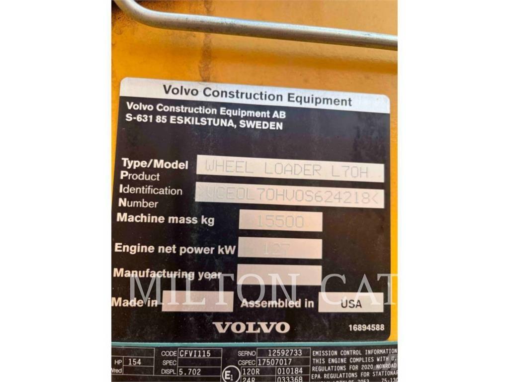 Volvo L70H Læssemaskiner på hjul