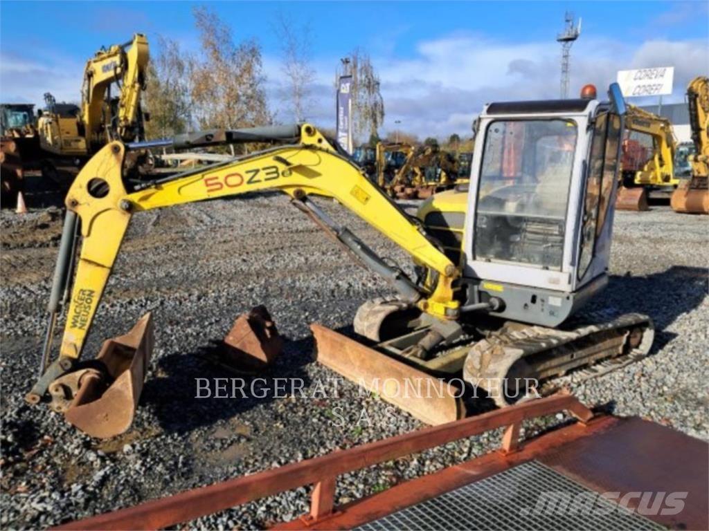 Wacker 50Z3 Gravemaskiner på larvebånd
