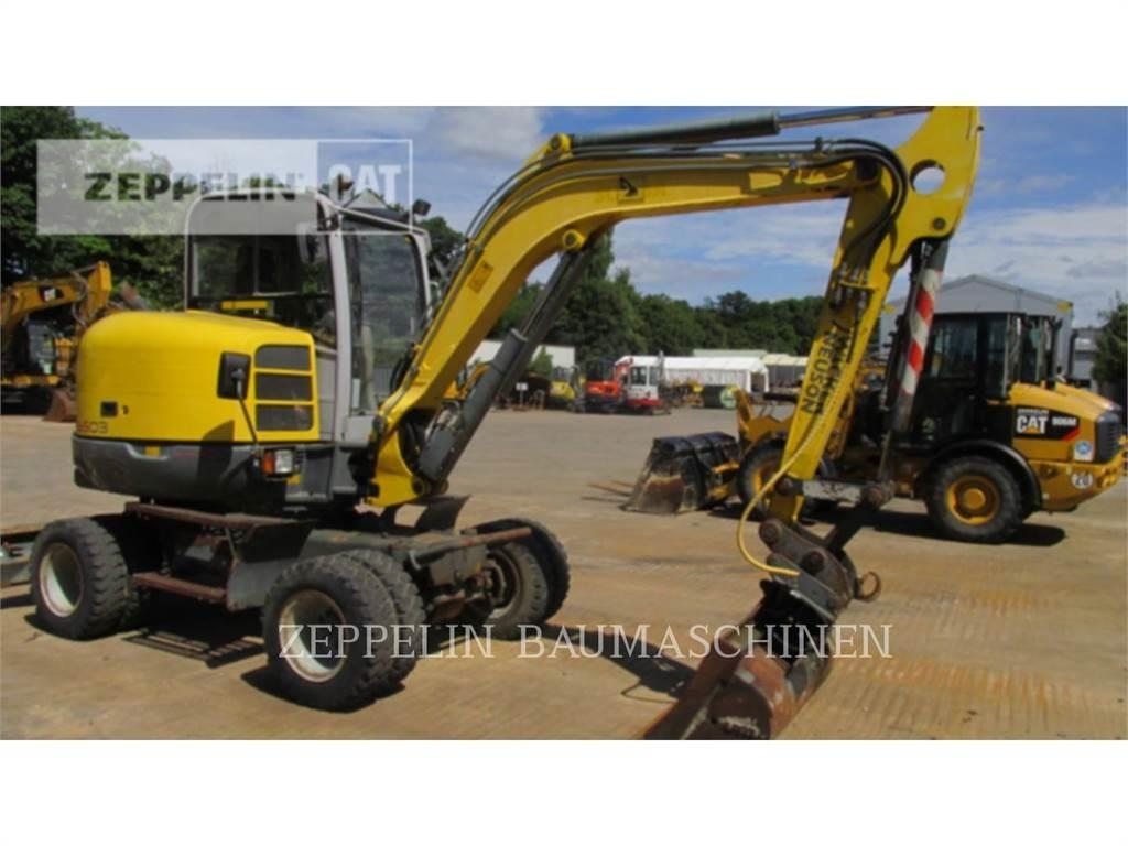 Wacker 6503 Gravemaskiner på hjul