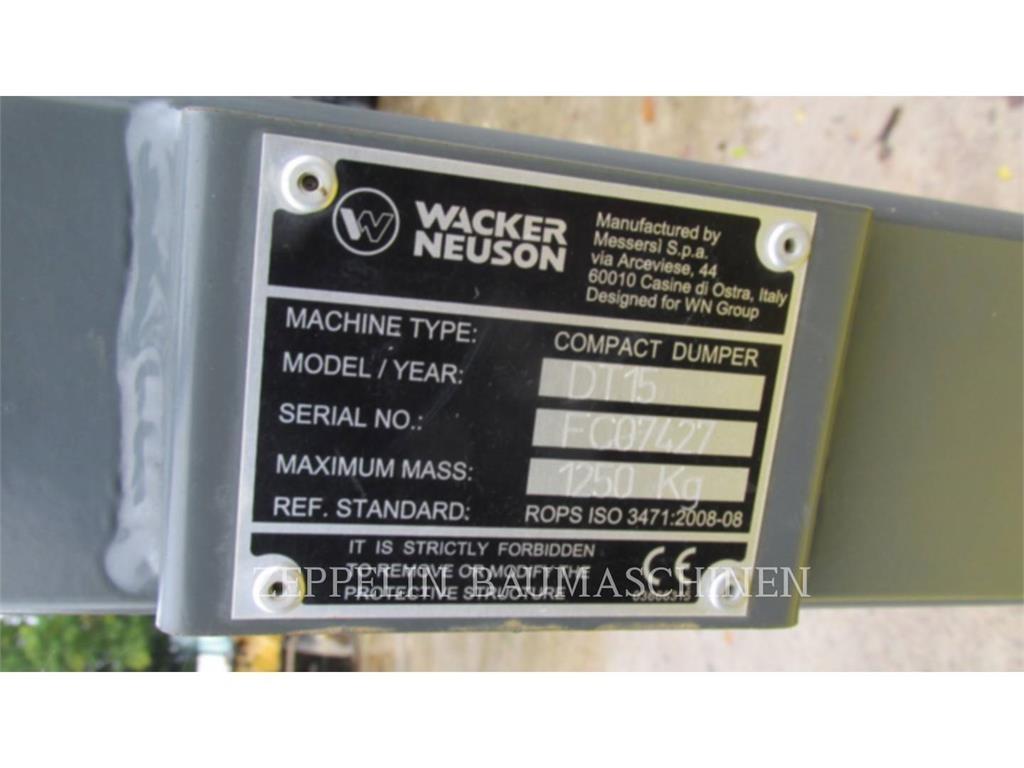 Wacker DT15 Terrængående lastbiler