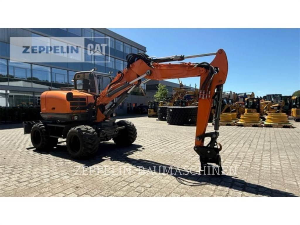 Wacker EW100 Gravemaskiner på hjul