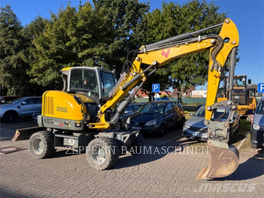 Wacker EW65 Gravemaskiner på hjul