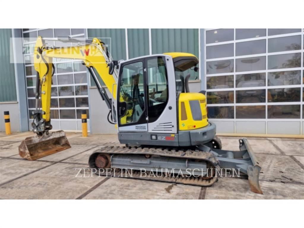 Wacker EZ80 Gravemaskiner på larvebånd