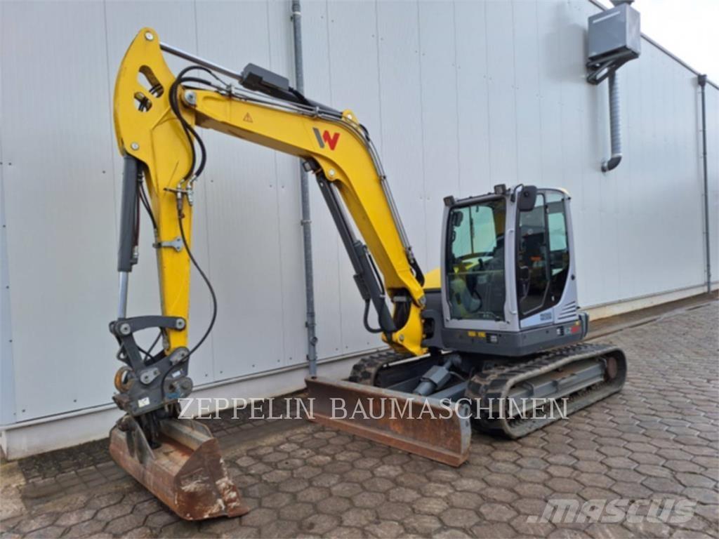 Wacker EZ80 Gravemaskiner på larvebånd
