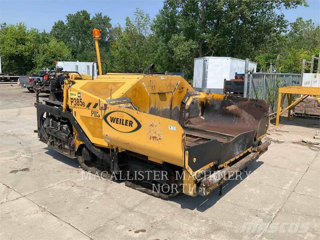 Weiler P385 PAVER Asfaltudlæggere