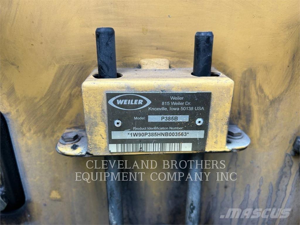 Weiler P385B Bitumen maskiner