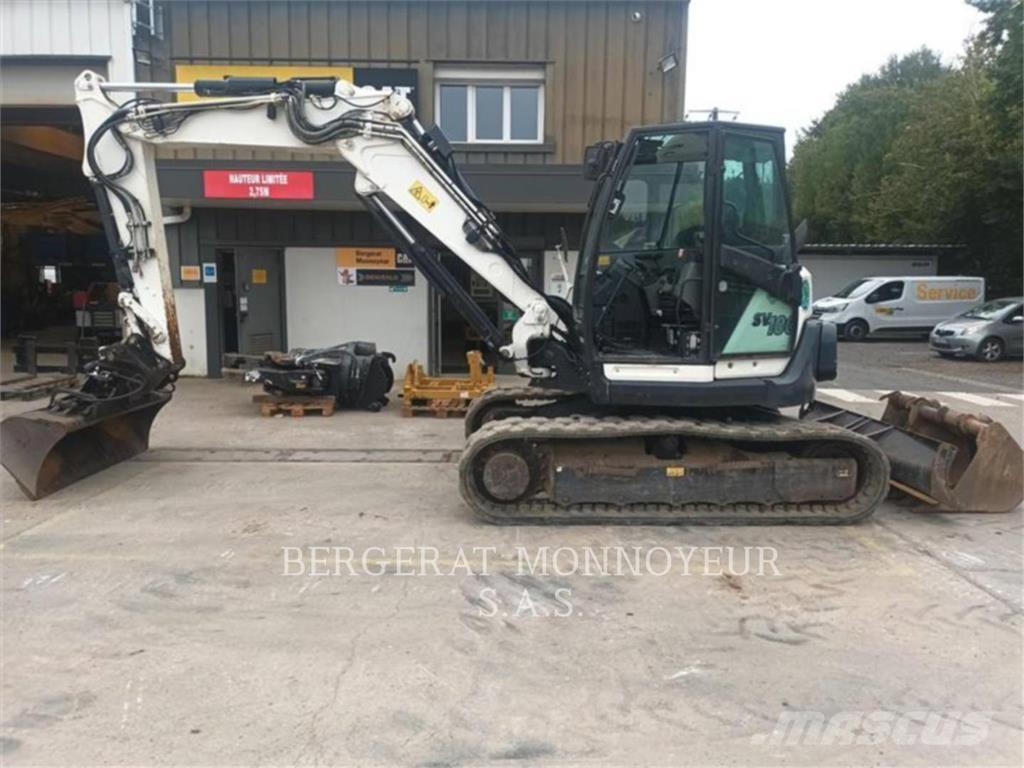 Yanmar SV100 Gravemaskiner på larvebånd