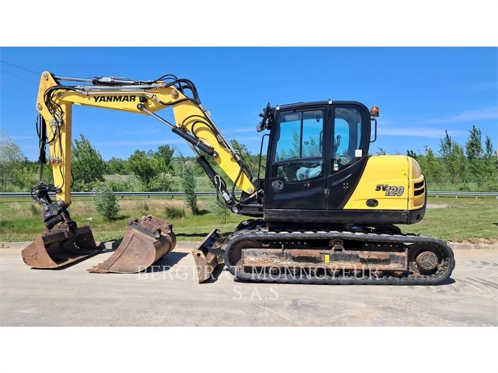 Yanmar SV120 Gravemaskiner på larvebånd
