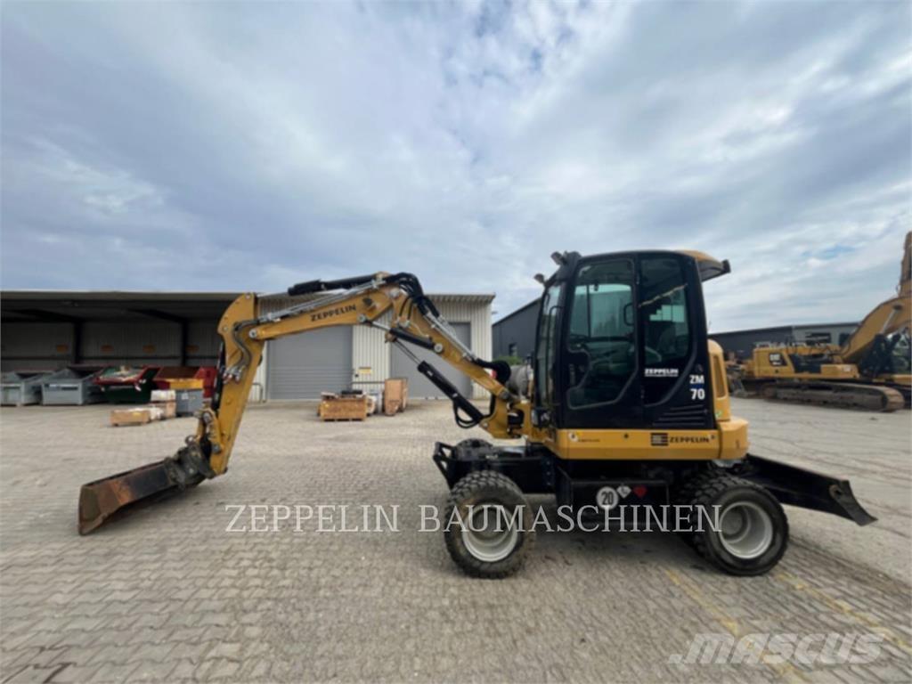 Zeppelin ZM70 Gravemaskiner på hjul