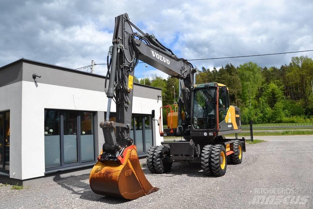 Volvo EW 180 E Gravemaskiner på hjul