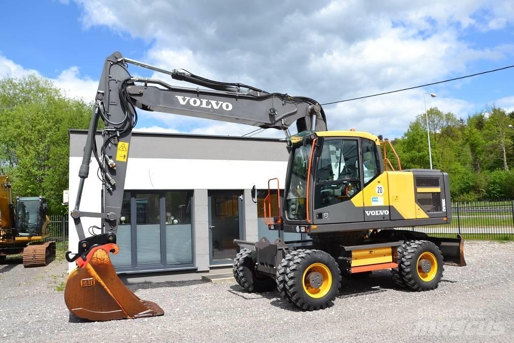 Volvo EW 180 E Gravemaskiner på hjul