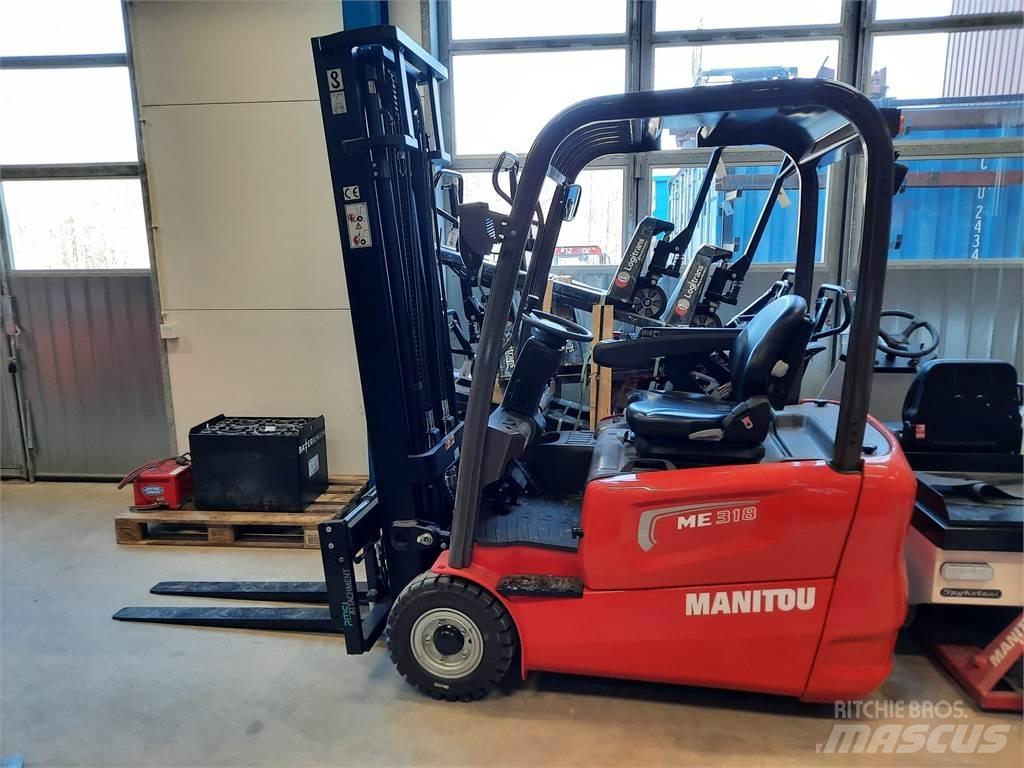 Manitou ME 318 S3 El gaffeltrucks