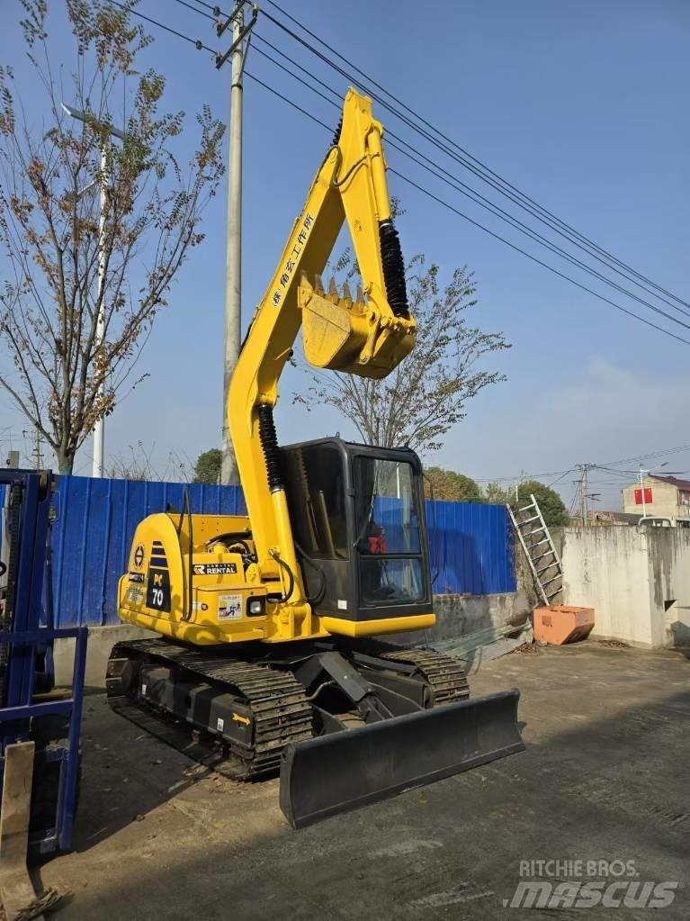 Komatsu PC 70 Minigravemaskiner