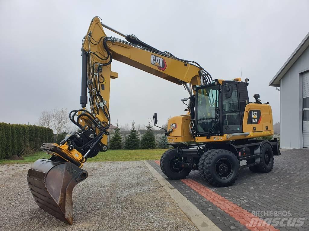 CAT M 318 F Gravemaskiner på hjul