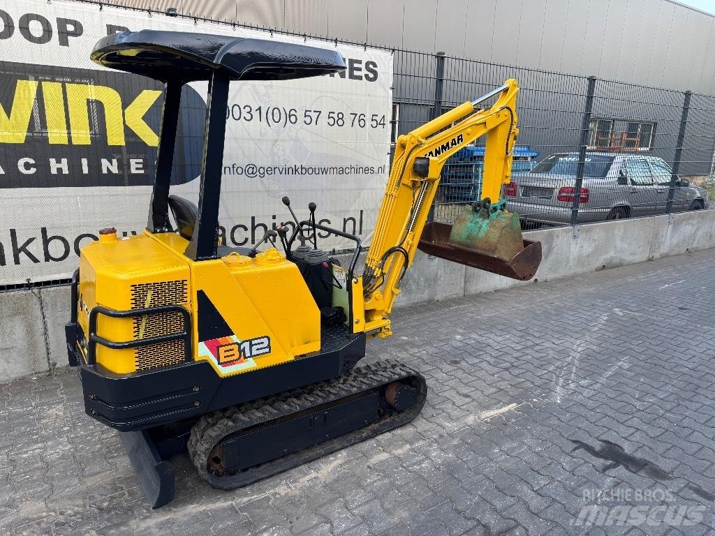 Yanmar B12 Minigravemaskiner