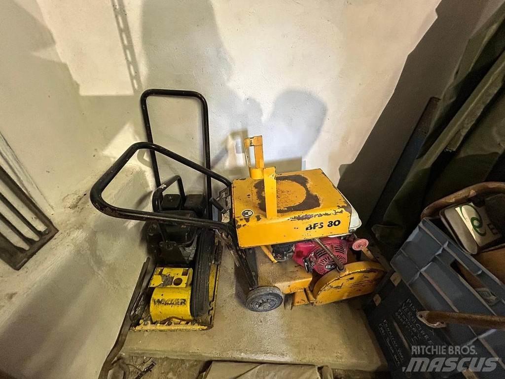 Wacker BFS80 Andre jordbearbejdningsmaskiner og andet tilbehør
