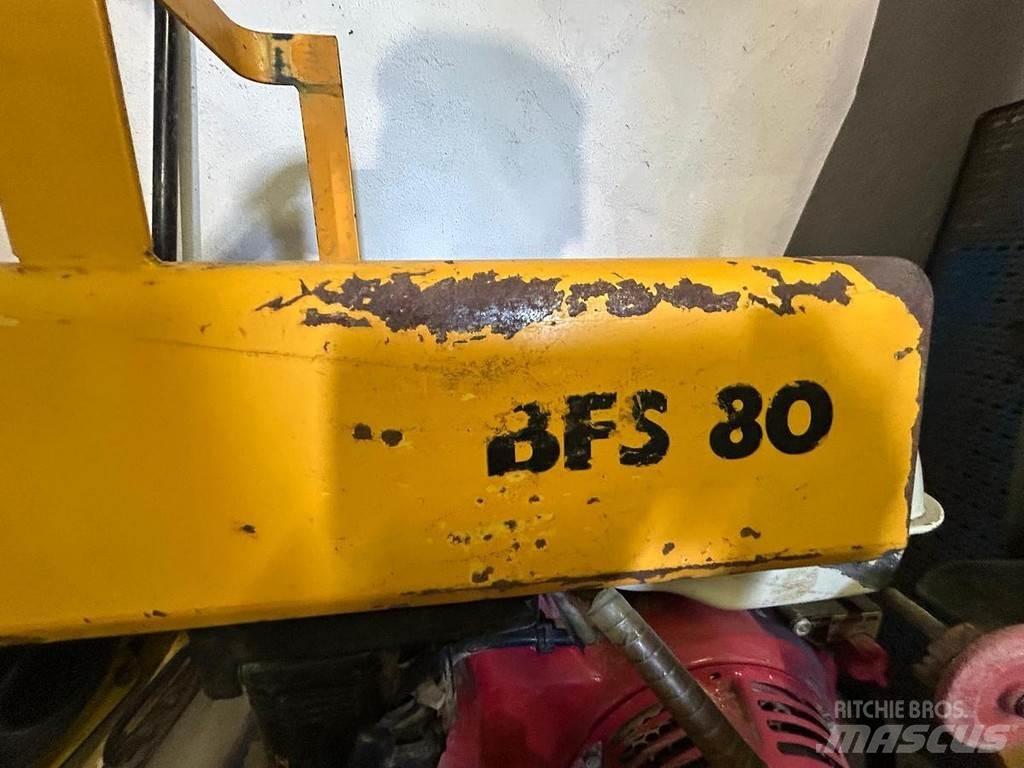 Wacker BFS80 Andre jordbearbejdningsmaskiner og andet tilbehør