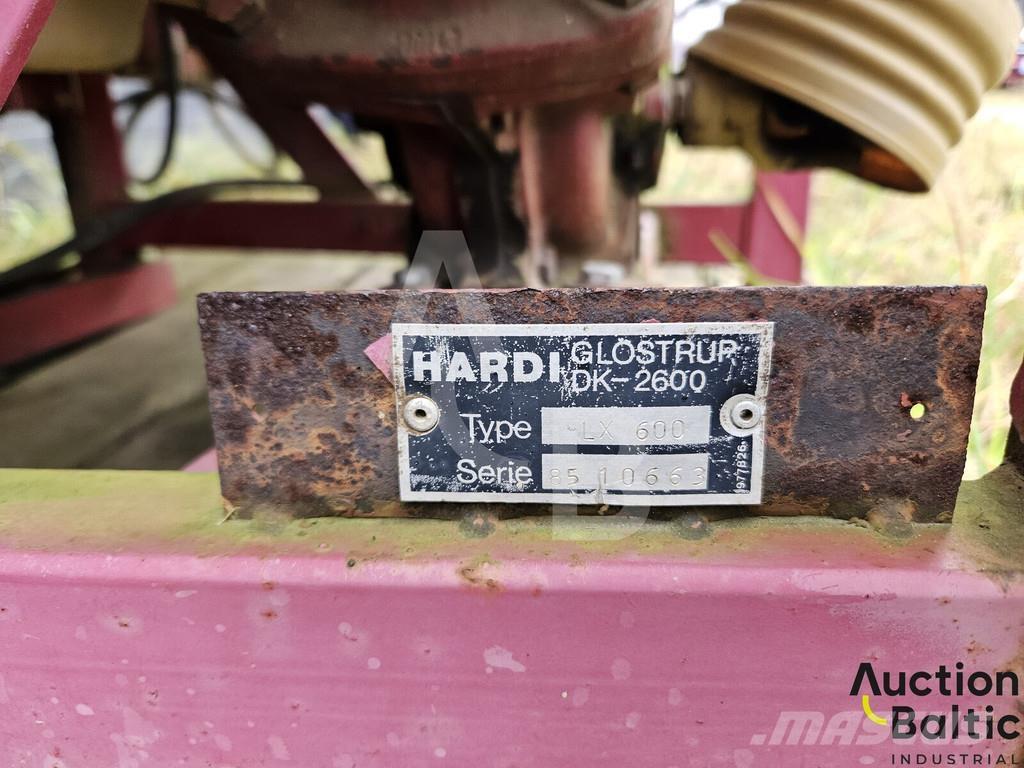 Hardi LX 600 Vandingssystemer