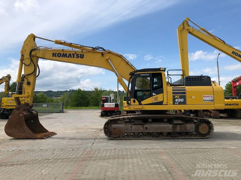 Komatsu PC490LC-10 Gravemaskiner på larvebånd