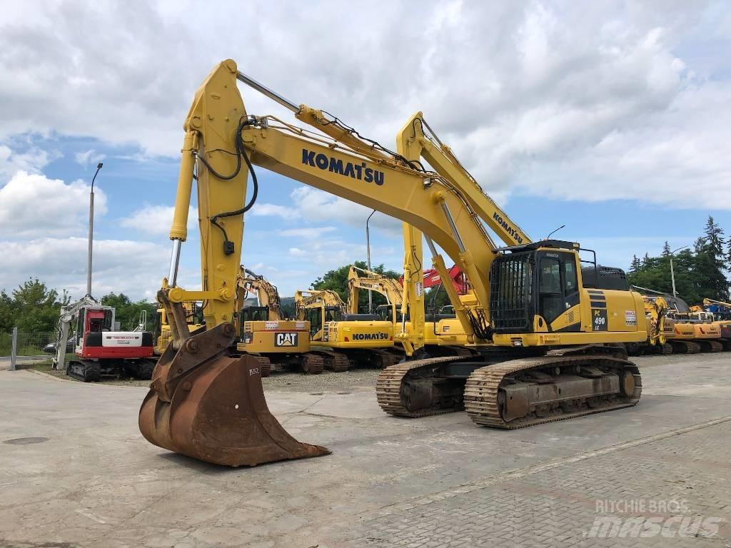 Komatsu PC490LC-10 Gravemaskiner på larvebånd