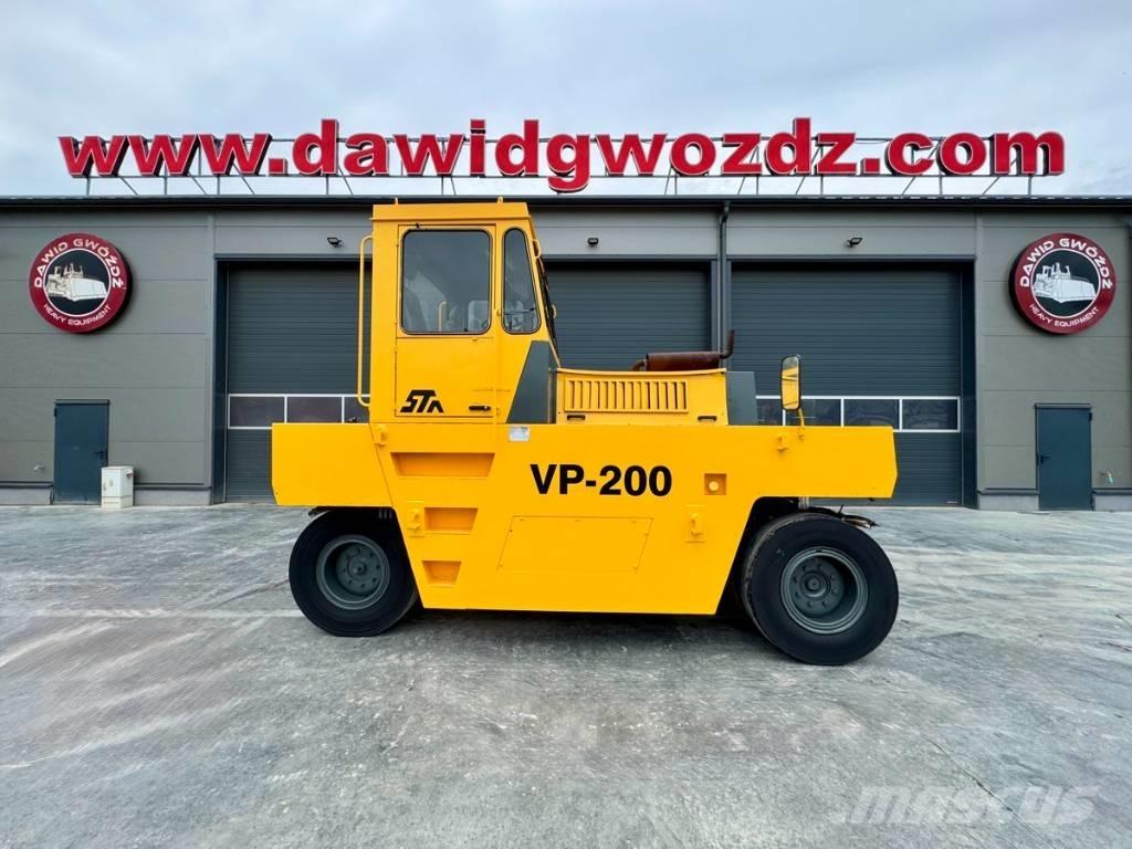 Stavostroj VP200 Tromle med luftdæk
