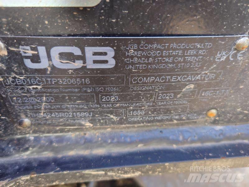 JCB 16 C-1 Minigravemaskiner