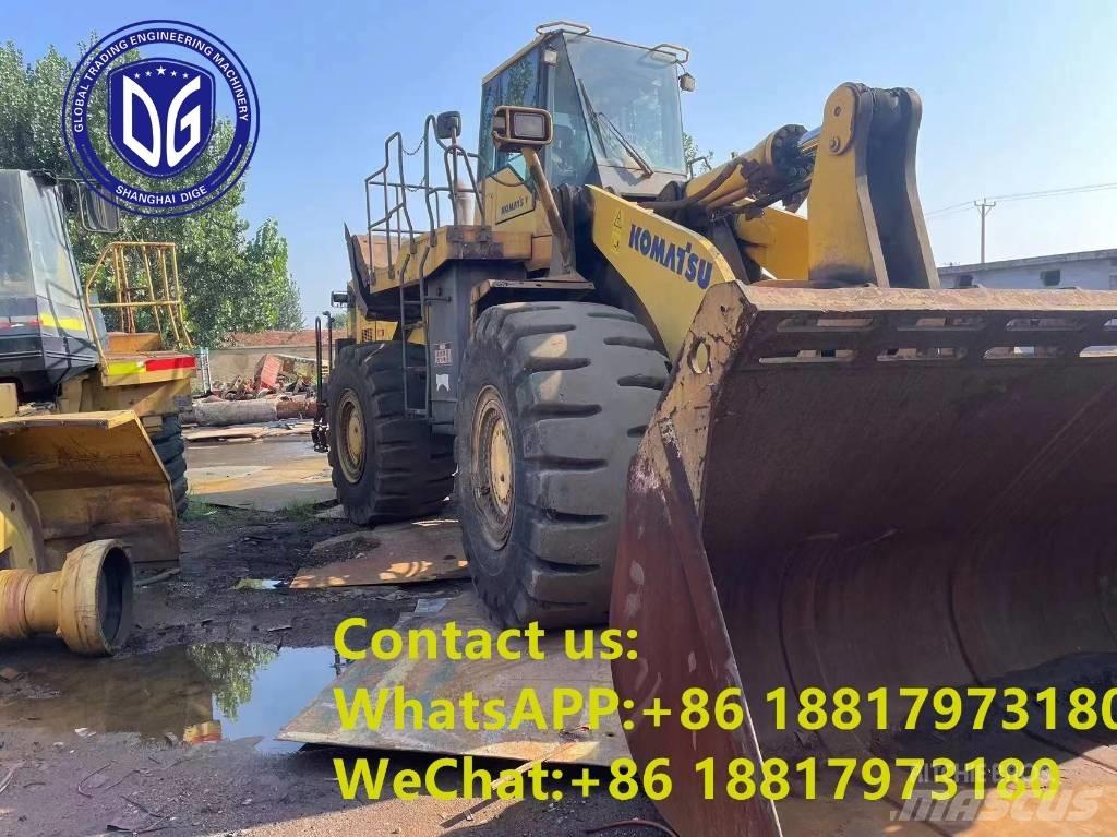 Komatsu WA 600-6 Læssemaskiner på hjul
