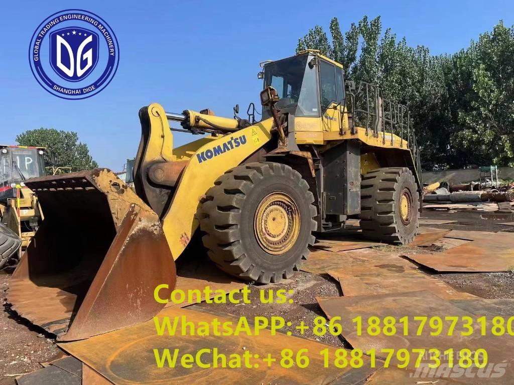 Komatsu WA 600-6 Læssemaskiner på hjul