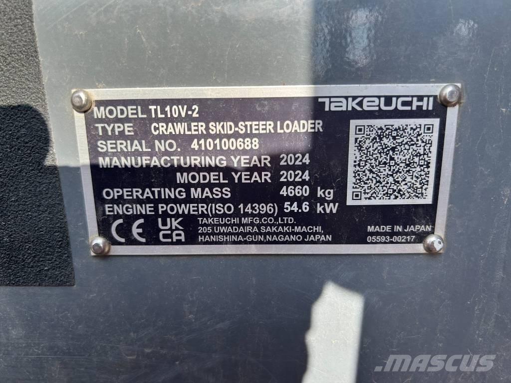 Takeuchi TL 10 V2 Larvebåndslæssere