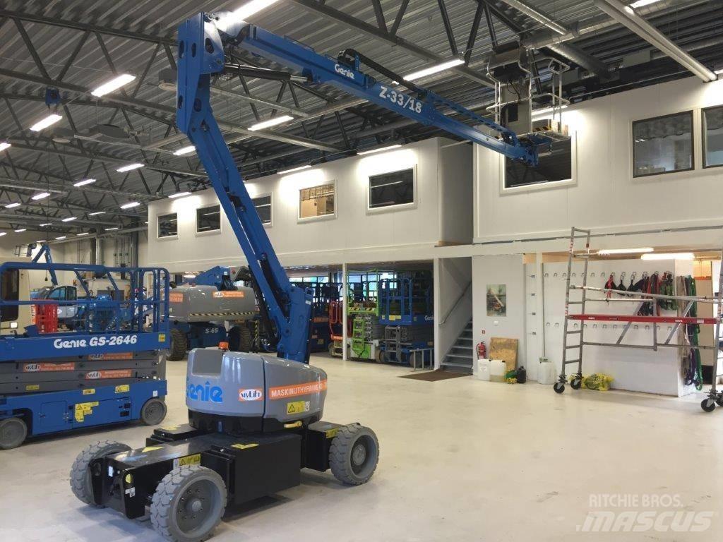 Genie Z 33/18 Bomlifte med knækarm