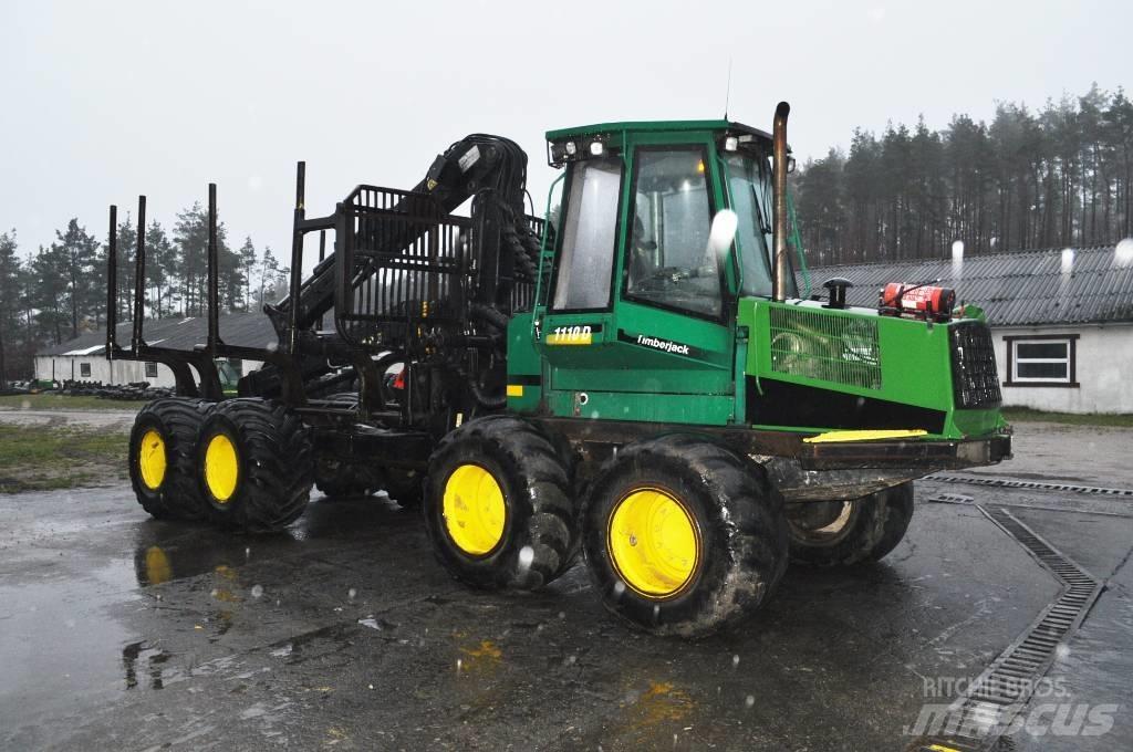 Timberjack 1110C Udkørselsmaskiner