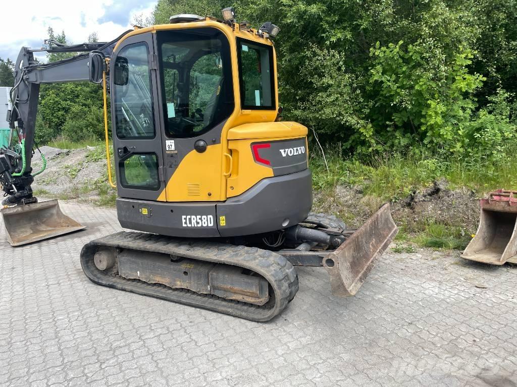 Volvo ECR58D Minigravemaskiner
