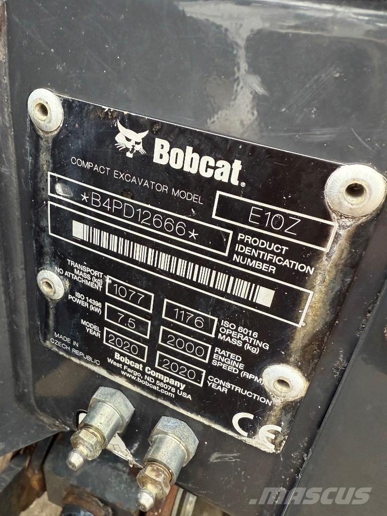Bobcat E 10z Minigravemaskiner